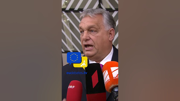 Viktor Orbán Hungary Will Not Allow Sympathy Protests for Terrorists
