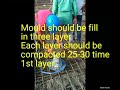 Slump cone test !! Workability of concrete!! how to do slump cone test ! Site test !!Quality control