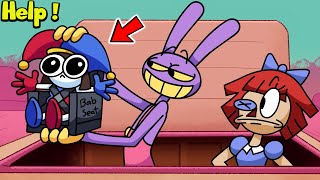 Jax Throws Baby Pomni Away ? - Poppy Playtime Chapter 3 Animations