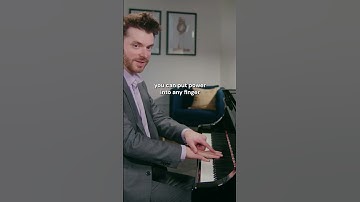 Your pinky is STRONGER than you realize! 🤙 🎹 (How to VOICE CHORDS on the piano) #shorts
