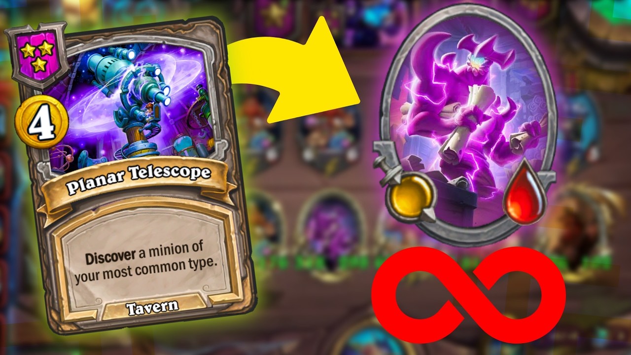 INFINITE Scope Strat!!! | Hearthstone Battlegrounds