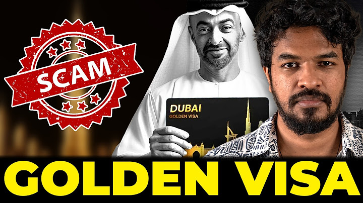 FREE Golden Visa? 🇦🇪 Dubai | Madan Gowri | MG Squad 🖖🏻