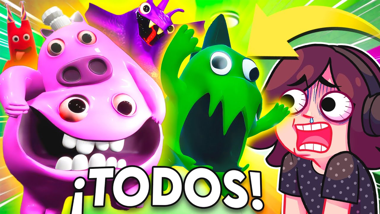 ENCONTRE LOS PERSONAJES SECRETOS DE GARTEN OF BANBAN 3 EN ROBLOX😱