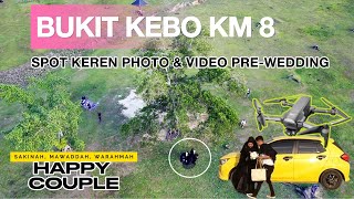 BUKIT KEBO KILO 8 BALIKPAPAN JADI LOKASI WISATA FAVORIT WARGA DI AKHIR PEKAN|DRONE FOTO PRE WEDDING