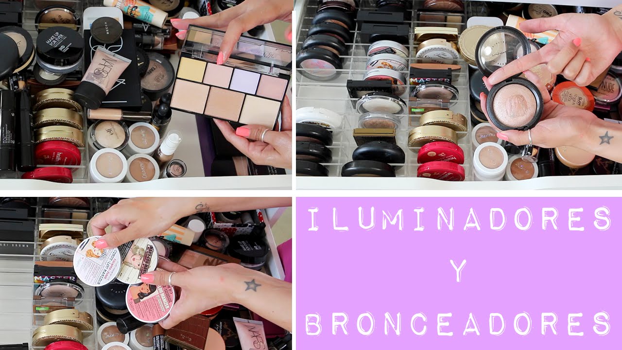 Decluttering Iluminadores y Bronceadores | Makeup