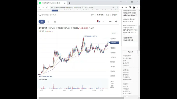 003030세아제강지주 주가 전망 및 차트 분석