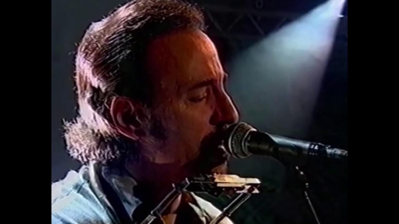 The Ghost of Tom Joad Bruce Springsteen (live on Nulle part ailleurs 1996) YouTube