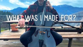 BILLIE EILISH - What was I made for? for cello and piano (COVER)