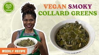 Vegan Smoky Collard Greens | Plant-Based Recipe | Physician In The Kitchen