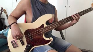 Over - Mayer Hawthorne - Bass cover