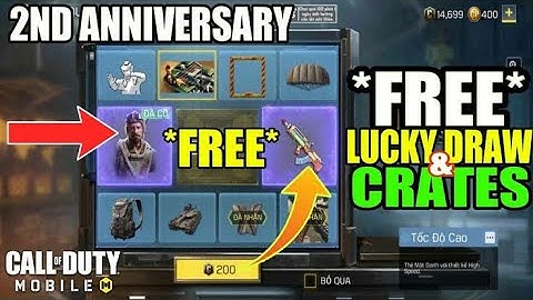 *NEW* Free Epic Crates + Free Lucky Draw in Call of duty mobile! COD Mobile