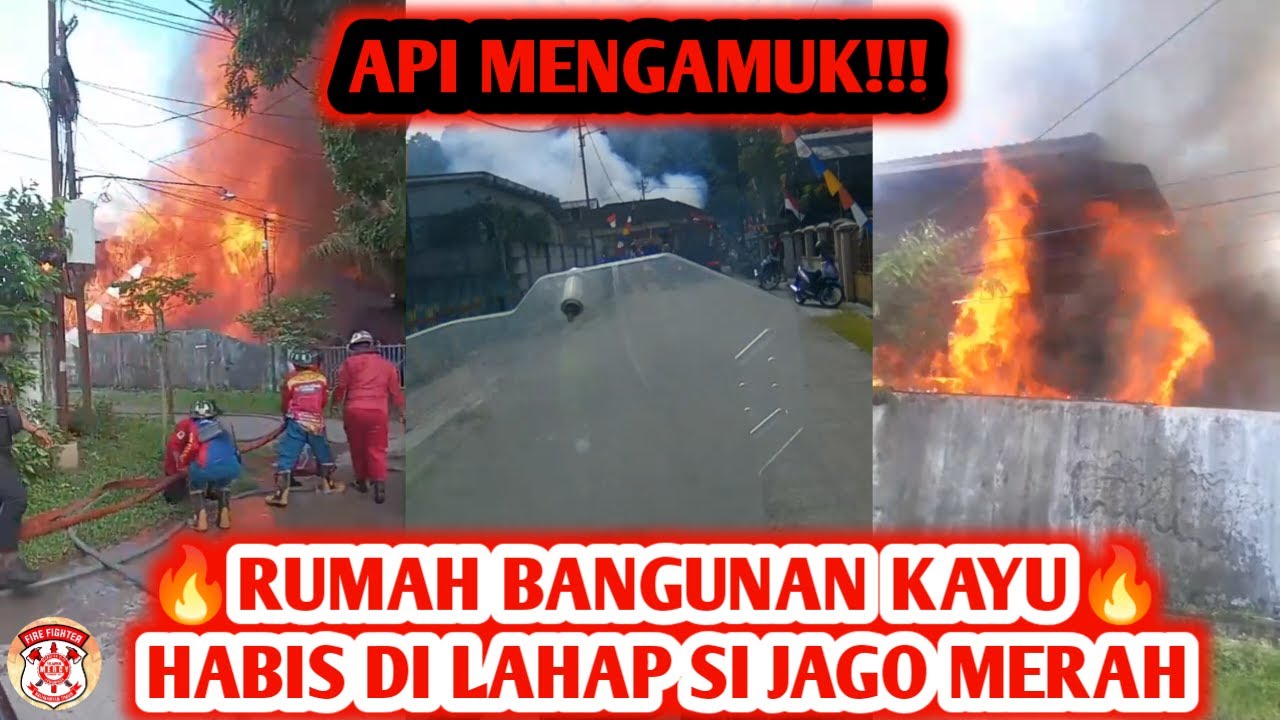 RELAWAN || KOBARAN API BESAR DI PERTENGAHAN PERUMAHAN DOSEN UNMUL SAMARINDA