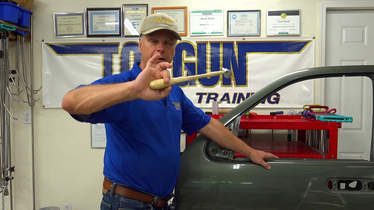 Paintless Dent Repair Blending Hammer YouTube