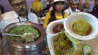 Kolkata People Enjoying Food at Ahare Bangla Food Festival |Varieties Food Stall |Indian Street Food