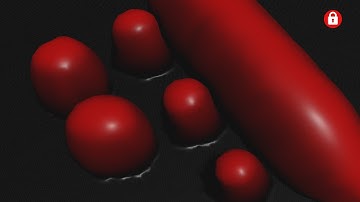 Inflating selected areas in Houdini | PREMIUM TUTORIAL TRAILER