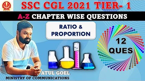 RATIO AND PROPORTION Questions | SSC CGL 2021 Tier 1 Maths Solutions
