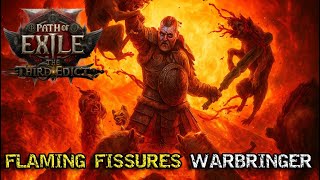 This Build is Super Fun! | Flaming Fissures Warbringer | Path of Exile 2: The Third Edict