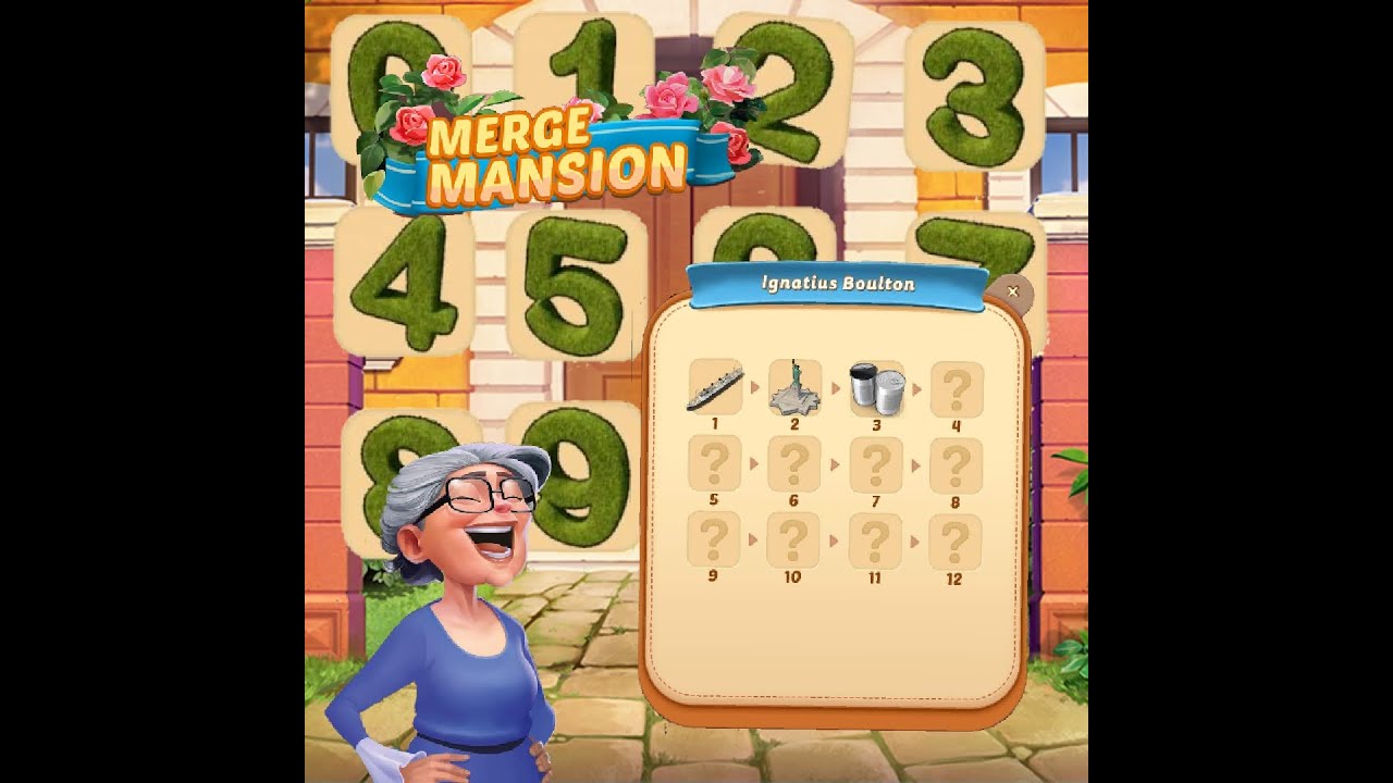 Merge Mansion Ignatius Boulton level 6 Part 2 (New activity) YouTube