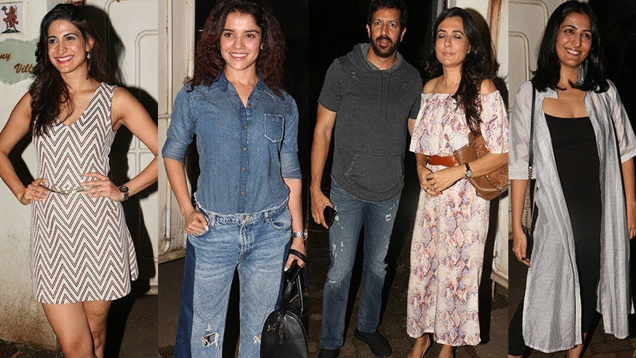 Ajji Movie Special Screening | Kabir Khan, Aahana Kumra