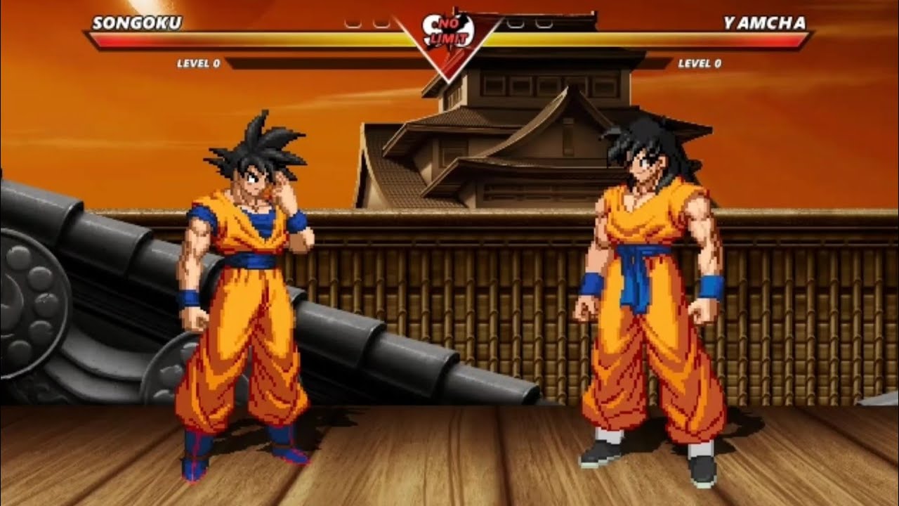 GOKU vs YAMCHA - High Level Insane Fight !