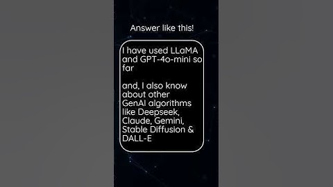 3 GenAI Interview Questions you must know! Part-1