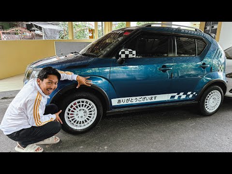Suzuki Ignis jadi kayak gini‼️Rally japanese look berkat velg HSR
