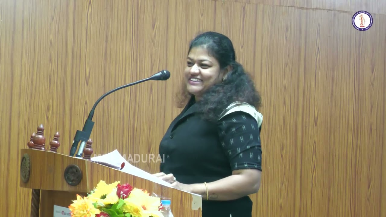 Basics of Intellectual Property and Indian Trademark Act, 1999 | Mrs. S. Rohini, Advocate | MBA