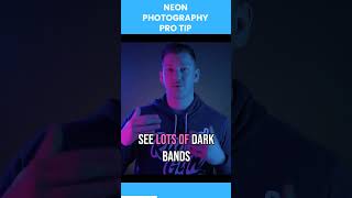 NEON #PHOTOGRAPHY Pro Tips - Shutter Speed #shorts #youtubeshorts