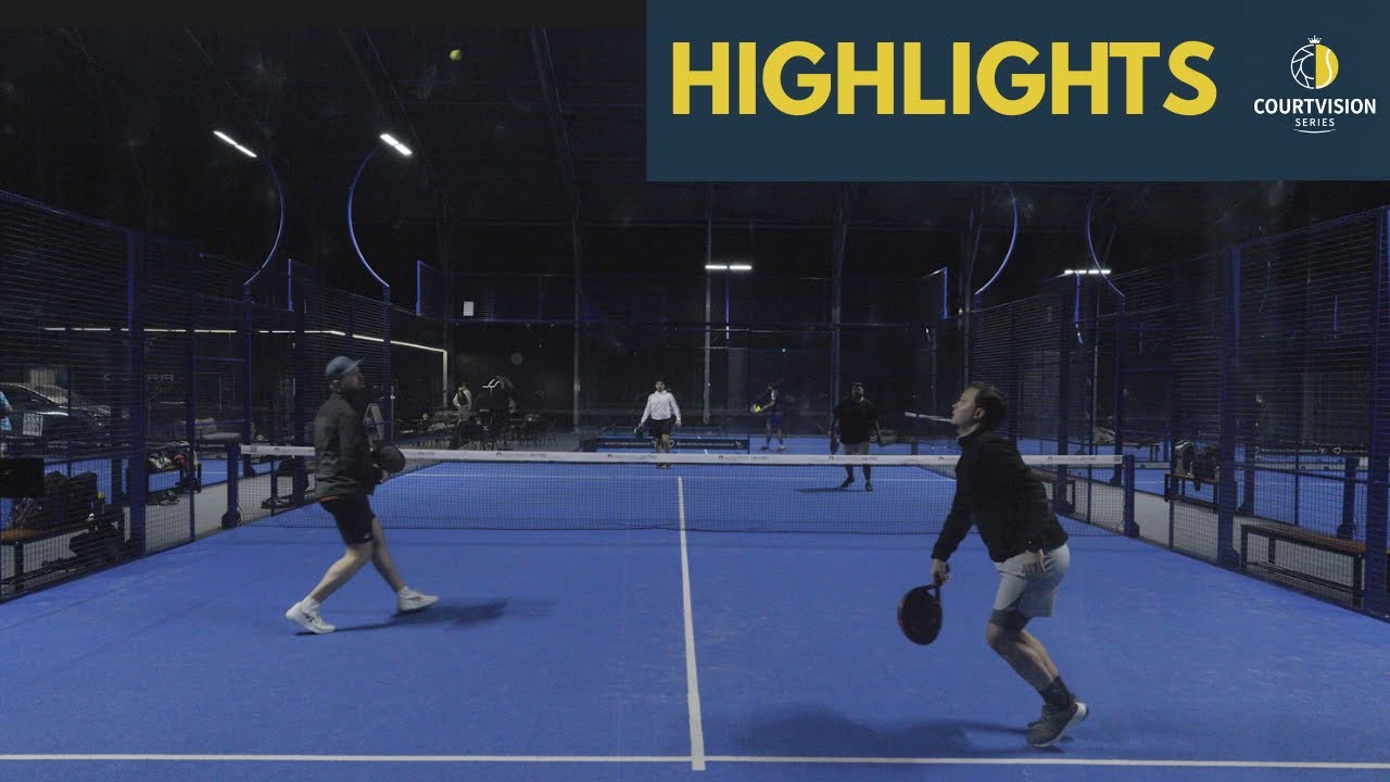 PADEL HIGHLIGHTS | Eni & Ahmet vs. Ilo & Drini | Courtvision Series