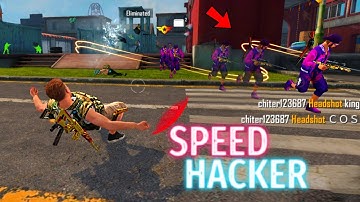 SPEED HACKER IN TRAINING GROUND . FREE FIRE