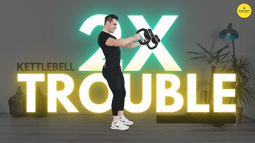 30 min Kettlebell HIIT Full Workout | Full Body Follow Along Full Workout