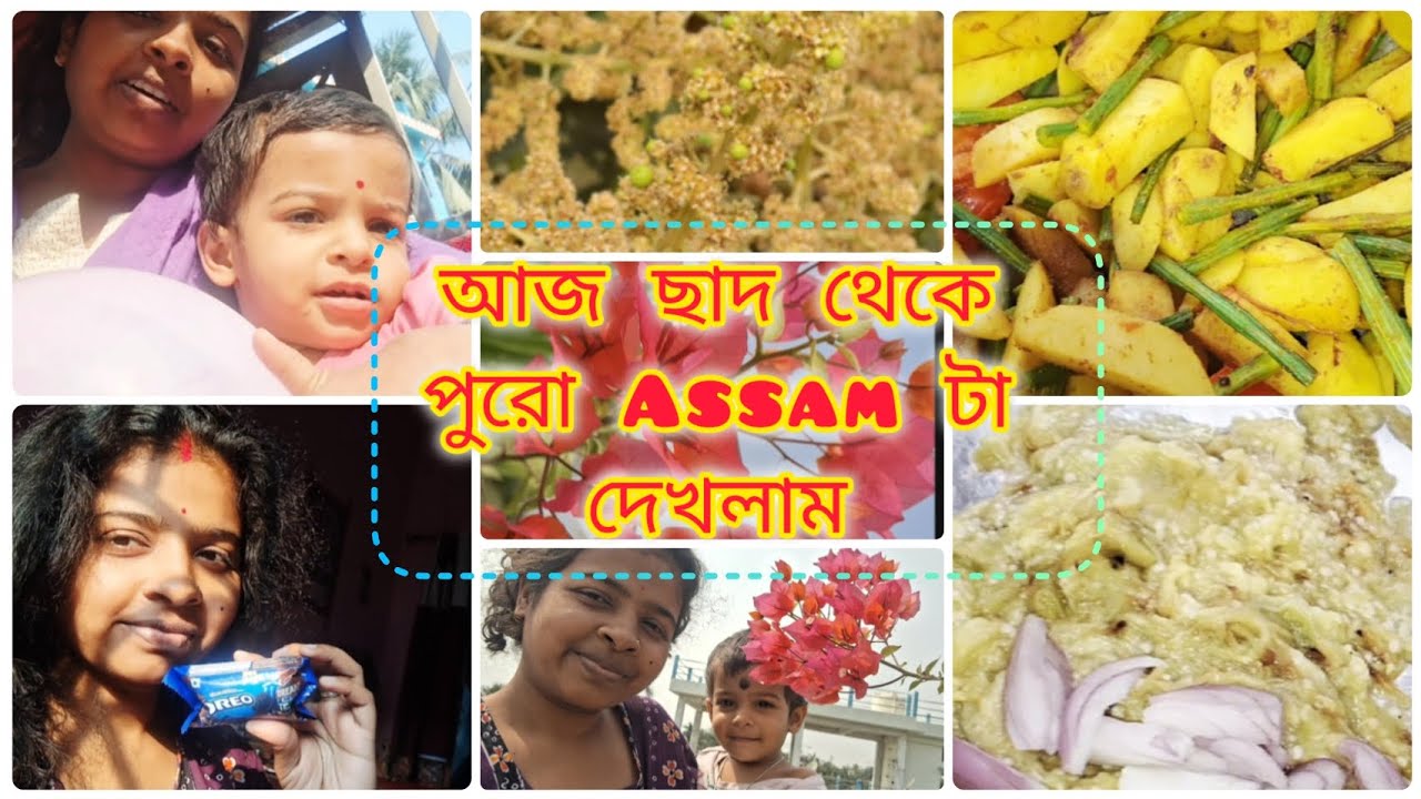 আজ এমন কিছুর স্পর্শ পেলাম',যা মনে করালো, বসন্ত র দূরে নেই🧿আজ ছাদ থেকে @ASSAM টাকে দেখলাম।❤️😁🧿