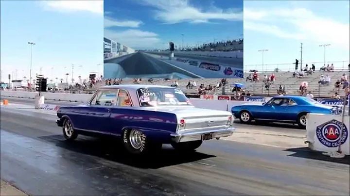 2015 NMCA West Fontana - Joe Henchey Nova with a TCI front clip