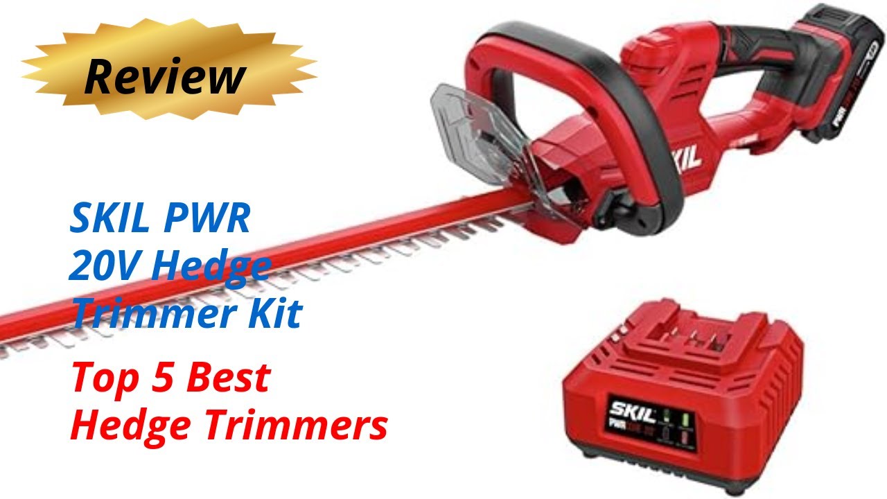 Review SKIL PWR 20V Hedge Trimmer Kit - Top 5 Best Hedge Trimmers 2024 ...