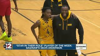 Star in their Role Player of the Week - Saginaw s Deon Anderson December 2023