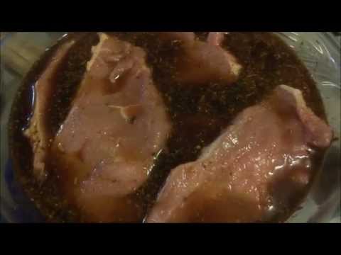 Canadian Beer and Maple Syrup Marinade for pork chops