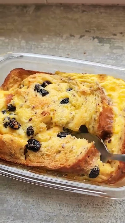 Easy Bread and Butter Pudding