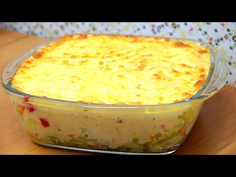 LEGUMES GRATINADO COM MOLHO BRANCO/ CULINÁRIA CASEIRA