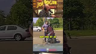 What Happens When a Motorcyclist Attacks a Trooper and Pushes Him Into Traffic 😱