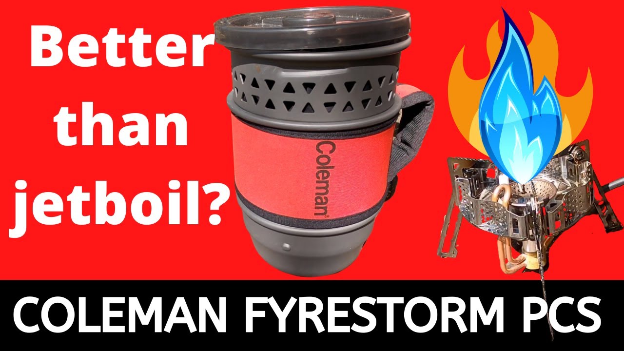 Coleman Fyrestorm PCS gas stove review YouTube