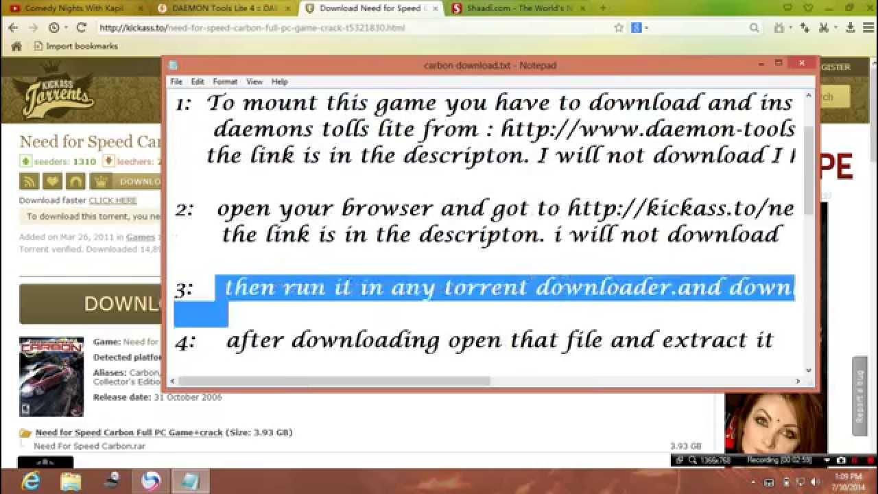 How To Download And Install Need For Speed Carbon PC - YouTube