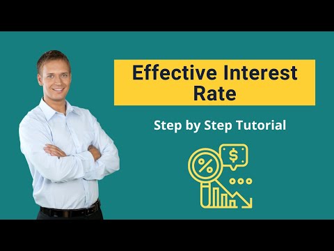 Effective Interest Rate | Formula | Example and Calculation