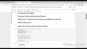 Grip Task 1 - Prediction Using Supervised Machine Learning