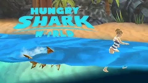 Hungry Shark World Part 2 - intro/first play walkthrough/gameplay