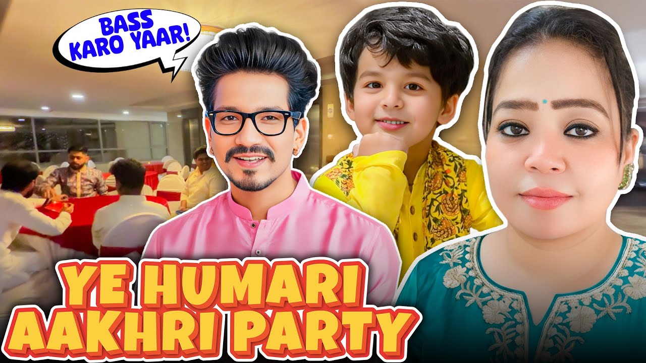 Bas Ab Koi Party Nahi Karenge! | Bharti Singh | Harssh Limbachiyaa | Golla