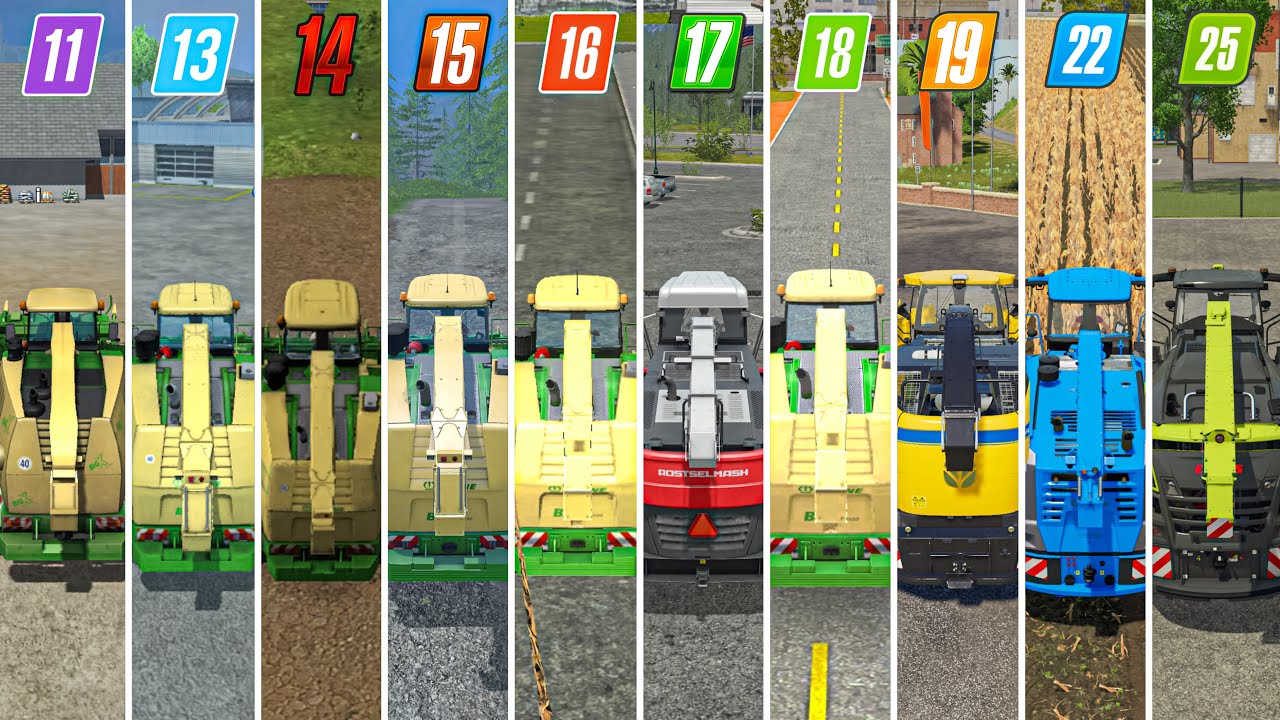 Fs11 vs Fs13 vs Fs14 vs Fs15 vs Fs16 vs Fs17 vs Fs18 vs Fs19 vs Fs22 vs Fs25 | Forage