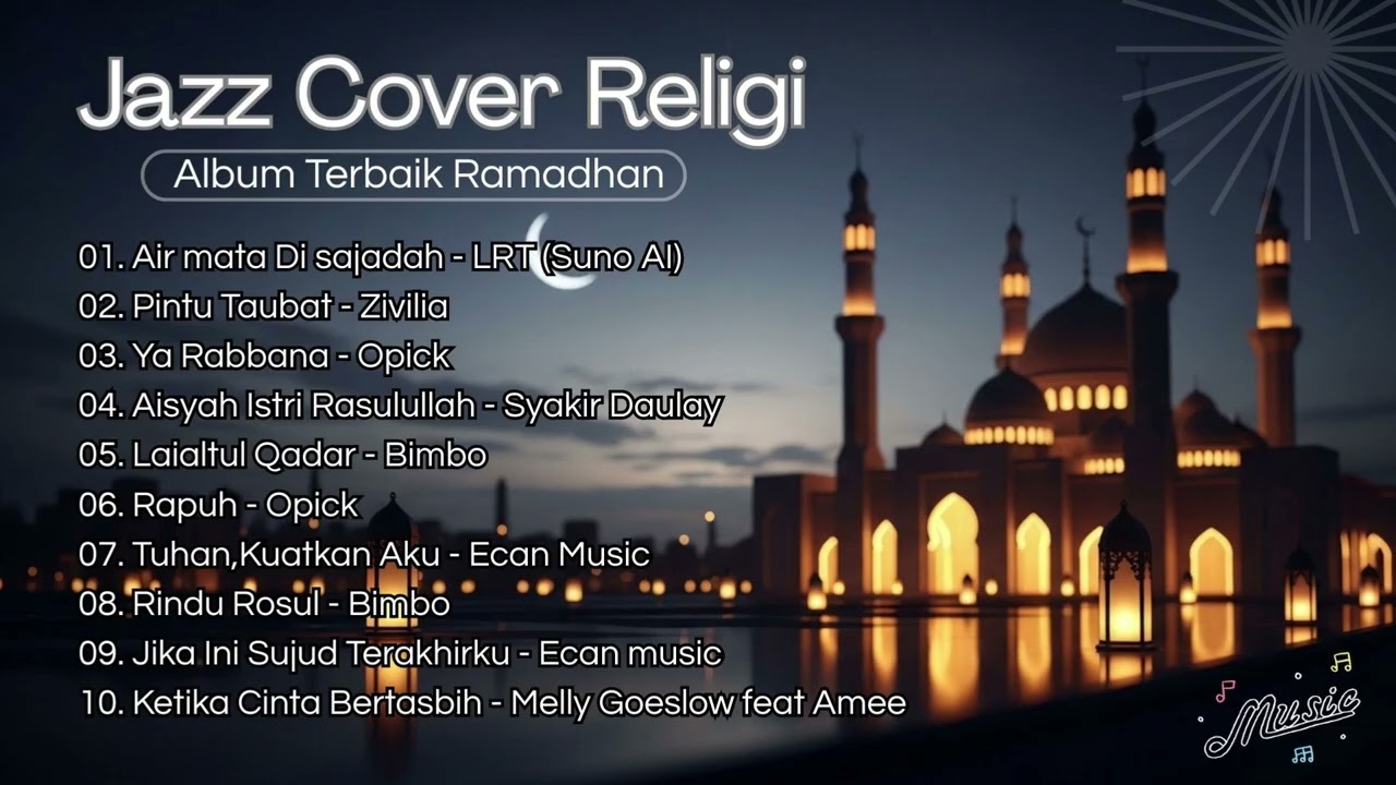 Album Jazz Cover Religi Terbaik 🎷 | Smooth Jazz Indonesia Full Collection