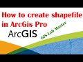 How to create shapefile in arcgis creating a shapefile in arcmap arcgis tutorial for beginners