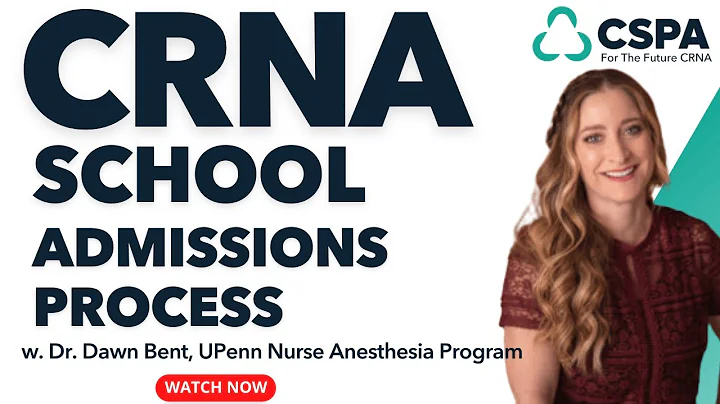 CRNA Program Director Dr. Dawn Bent From UPenn Shares Advice On How To Get Into CRNA School