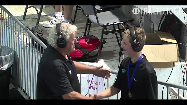 12-Year Old Swimmer Broke 2 US Records - Josh Zuch...